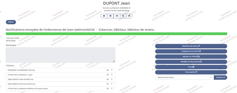 Capture d'écran JustRestart — page 85