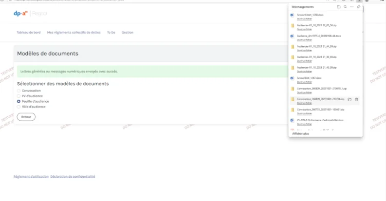 Capture d'ecran JustRestart -- page 411